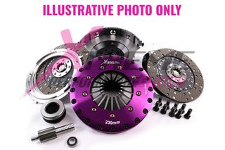 Xtreme Performance - 230mm Organic Twin Plate Clutch Kit Incl Flywheel 1200Nm