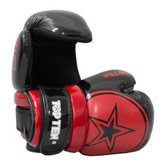 Γάντια TOP TEN Pointfighter Glossy BLOCK STAR Red