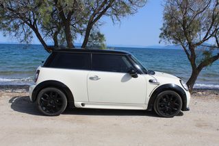 Mini Cooper S 2008 look JCW panorama,leather,book service ατρακαριστο-thumb-10