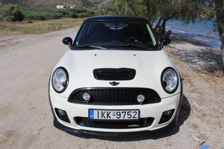 Mini Cooper S 2008 look JCW panorama,leather,book service ατρακαριστο-thumb-12