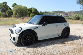 Mini Cooper S 2008 look JCW panorama,leather,book service ατρακαριστο-thumb-13