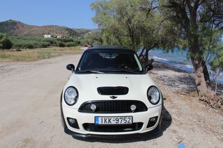 Mini Cooper S 2008 look JCW panorama,leather,book service ατρακαριστο-thumb-31