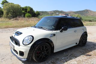 Mini Cooper S 2008 look JCW panorama,leather,book service ατρακαριστο-thumb-32