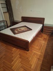 ΚΡΕΒΑΤΟΚΑΜΑΡΑ /κρεβάτι/2 κομοδιανα/ συρταριέρα/καθρέπτης/μασιφ ξύλο