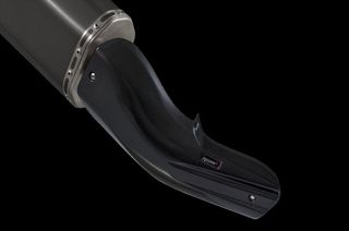 HP CORSE SP-3 CARBON SHORT ΜΑΥΡΟ BMW GS 1200 2013-2018-thumb-2