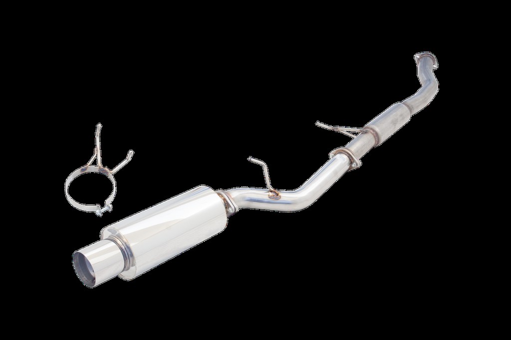 3" Cat-Back System, 409 Raw Stainless Steel