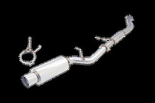 3" Cat-Back System, 409 Raw Stainless Steel