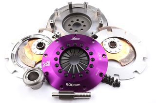 Xtreme Performance - 200mm Rigid Ceramic Twin Plate Clutch Kit Incl Flywheel 1200Nm