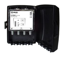 Επαγγελματικό φίλτρο LTE με επιλογή αποκοπής Ch59/60 IKUSI LTE FLTE601 υψηλής απόρριψης IP55