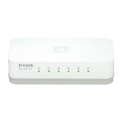 Ethernet Switch 5 θυρώνD-Link GO-SW-5E με ταχύτητα έως 100Mbps λευκό χρώμα