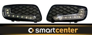 DRL LED ΗΜΕΡΑΣ ΜΑΥΡΑ ΜΕ ΣΙΤΕΣ SMART 451