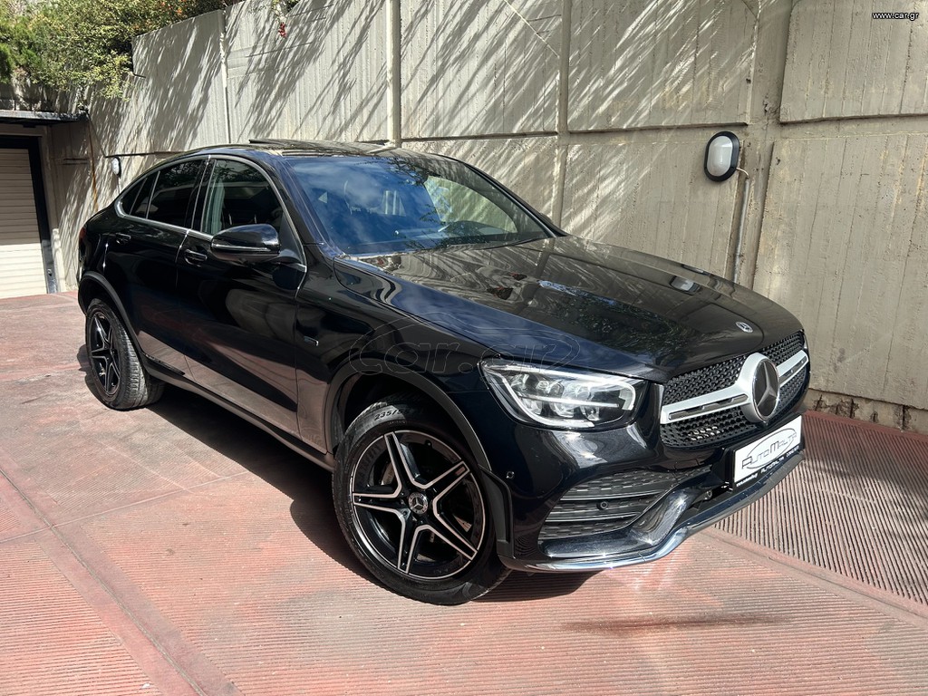 Mercedes-Benz GLC Coupe '22 300 DE -AMG -1ο ΧΕΡΙ -PLUG IN -ΟΡΟΦΗ -MASSAGE -360 -BLIND -HEAD UP DISP