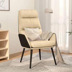 Πολυθρόνα Relax Κρεμ Υφασμάτινη 341121