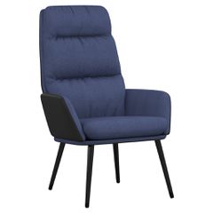 Πολυθρόνα Relax Μπλε Υφασμάτινη 341123-thumb-1