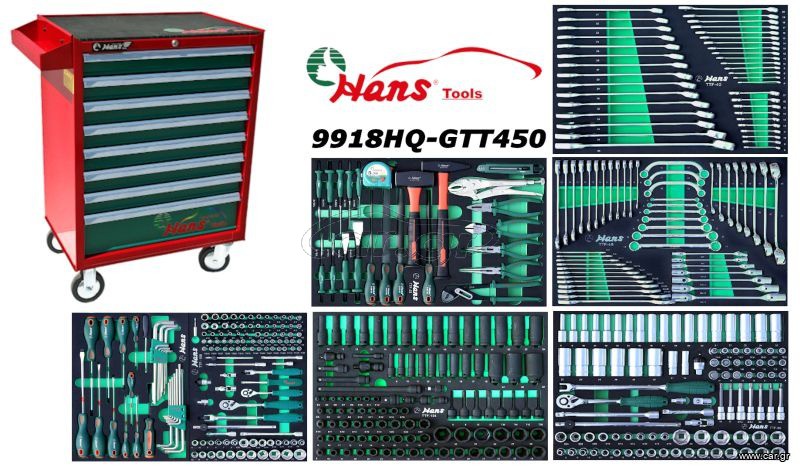 ΕΡΓΑΛΕΙΟΦΟΡΟΣ 8 ΣΥΡΤΑΡΙΩΝ ΜΕ 450 ΕΡΓΑΛΕΙΑ 670x460x812