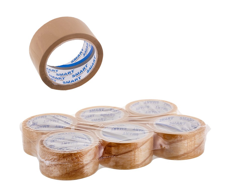 BSTech Solvent Adhesive Tape Gray 48x66. Set of 6. Length: 60 m.