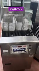 Μεταχειρισμένη διπλή επιδαπέδια φριτέζα ρεύματος, Pitco‼️