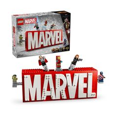 LEGO(R) Marvel: MARVEL Logo & Minifigures (76313)