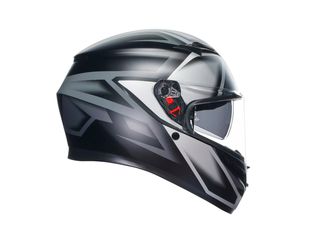 AGV K3 E2206 – COMPOUND MATT BLACK/GREY-thumb-2