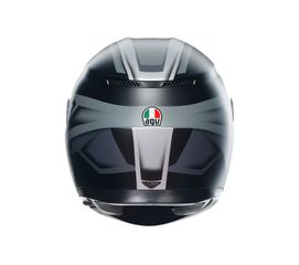 AGV K3 E2206 – COMPOUND MATT BLACK/GREY-thumb-4