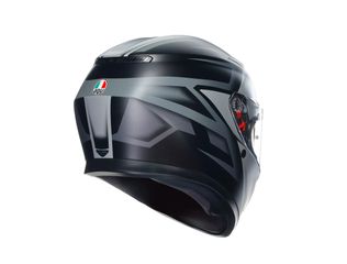 AGV K3 E2206 – COMPOUND MATT BLACK/GREY-thumb-5