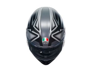 AGV K3 E2206 – COMPOUND MATT BLACK/GREY-thumb-6