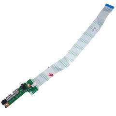 Πλακέτα USB Audio I/O Board - USB Audio I/O Board για Laptop Acer Aspire 3 A315-33 A315-53 Aspire 5 A515-52 A515-51 Aspire 6 A615-51 LS-E891P C5V01 NBX00028R00 με καλωδιοταινία ( Κωδ.1-BRD204 )
