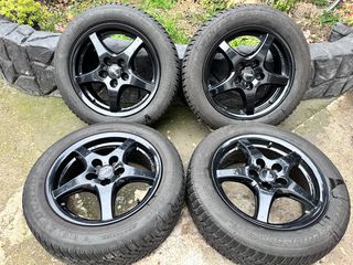 5x112 16x6.5 γνησιες αθικτες ζάντες Rial Germany με dunlop ελαστικά dot 4523