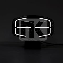 Προβολέας οβάλ FULL LED black edition-thumb-4