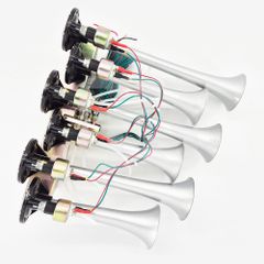 Τενόρος Κόρνα εξάφωνη φορτηγού 120 DB 12-24V με 16 ήχους