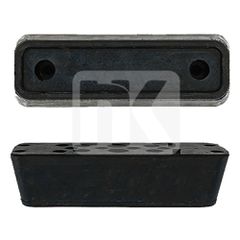 Τάκος κρούσεως 290x100mm από λάστιχο με δύο τρύπες