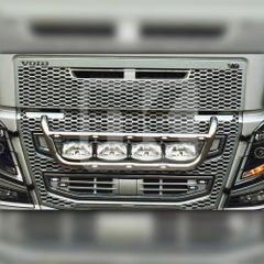 Ανοξείδωτη Μπάρα μάσκας Volvo FH4 στενή