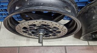 YAMAHA FZ1 2006 2012 ΖΑΝΤΕΣ ΕΜΠΡΟΣ ΠΙΣΩ ΜΕ ΔΙΣΚΟΠΛΑΚΕΣ ΓΡΑΝΑΖΙΕΡΑ ΑΞΟΝΕΣ ΑΠΟΣΤΑΤΕΣ ΚΟΜΠΛΕ ΈΤΟΙΜΑ ΓΙΑ ΜΕΤΑΤΡΟΠΗ-thumb-4