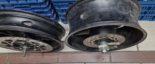 YAMAHA FZ1 2006 2012 ΖΑΝΤΕΣ ΕΜΠΡΟΣ ΠΙΣΩ ΜΕ ΔΙΣΚΟΠΛΑΚΕΣ ΓΡΑΝΑΖΙΕΡΑ ΑΞΟΝΕΣ ΑΠΟΣΤΑΤΕΣ ΚΟΜΠΛΕ ΈΤΟΙΜΑ ΓΙΑ ΜΕΤΑΤΡΟΠΗ-thumb-8