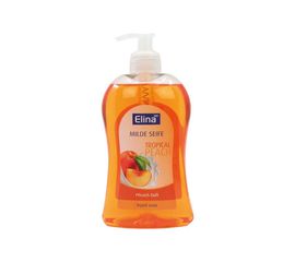 Υγρό Σαπούνι Elina 500ml Ροδάκινο Με Δοσομετρητή