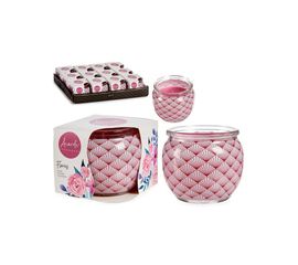 Αρωματικό Κερί Fragrances Acorde Φλοράλ Σε Γυάλινο Δοχείο