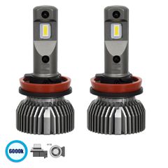H16 E30 Line KIT Βασικού Φωτισμού Αυτοκινήτου & Φορτηγού 3nd Generation Can-Bus Series LED CREE CXB 100W 14000lm DC 9-32V Αδιάβροχο IP66 Ψυχρό Λευκό 6000K-thumb-1