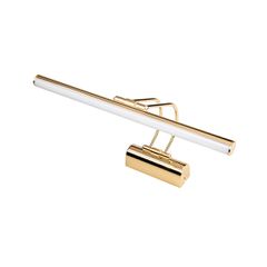 Φωτιστικό Τοίχου - Απλίκα LED 7W 640lm 120° AC 220-240V IP44 Θερμό Λευκό 2700K Χρυσό - Μ35 x Π25 x Υ9cm - 2 Xρόνια Εγγύηση
