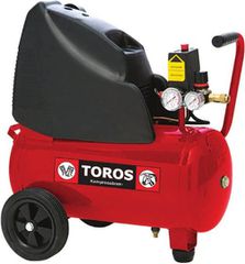 Κομπρεσέρ Αέρος-Αεροσυμπιεστές 2025 TOROS 24 LT-thumb-1