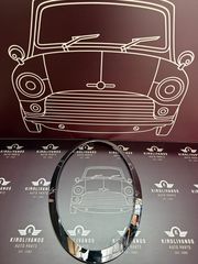 MINI COOPER F56/55/57 14-23 ΑΡΙΣΤΕΡΟ & ΔΕΞΙ ΣΤΕΦΑΝΙ ΦΑΝΑΡΙΟΥ ΝΙΚΕΛ (ΧΡΩΜΙΟ)
