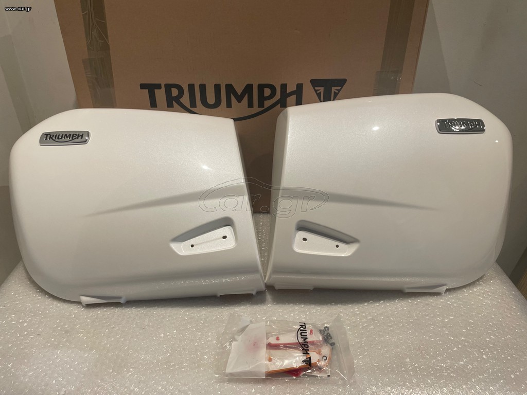 Triumph pannier 2 box lid kit- καπάκια πλατινών βαλιτσων  TIGER 1050 SPORT A9508081-NW