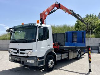 Μεταφοράς Μηχανημάτων-Πλατφόρμα Mercedes-Benz 2008 ATEGO 1524 - 1624  ΓΕΡΑΝΟΣ FASSI  F165A ΚΛΙΜΑ