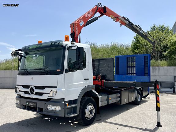 Μεταφοράς Μηχανημάτων-Πλατφόρμα Mercedes-Benz 2008 ATEGO 1524 - 1624 ΓΕΡΑΝΟΣ FASSI F165A ΚΛΙΜΑ