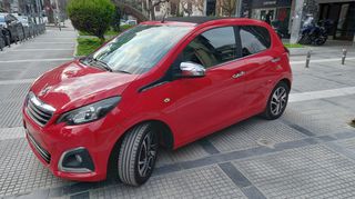 Peugeot 108 2015 1.2 PURETECH 82hp ALLURE ΟΘΟΝΗ ΑΦΗΣ, ΗΛΙΟΡΟΦΗ CRUISE CONTROL