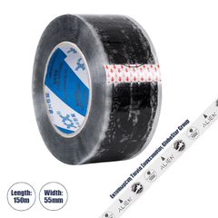 Ταινία Συσκευασίας 55mm Φάρδος x 150 Μέτρα Μήκος Διαφανή με GloboStar & Alien Λογότυπο