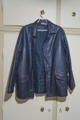 Σακάκι Δερματίνη Καφέ - Νούμερο S - με πρόβλημα σκίσιμο