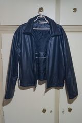 Σακάκι Δερματίνη Μαύρο - Νούμερο XL - με πρόβλημα σκίσιμο