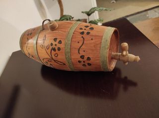 Ξύλινο διακοσμητικό βαρελάκι VINTAGE