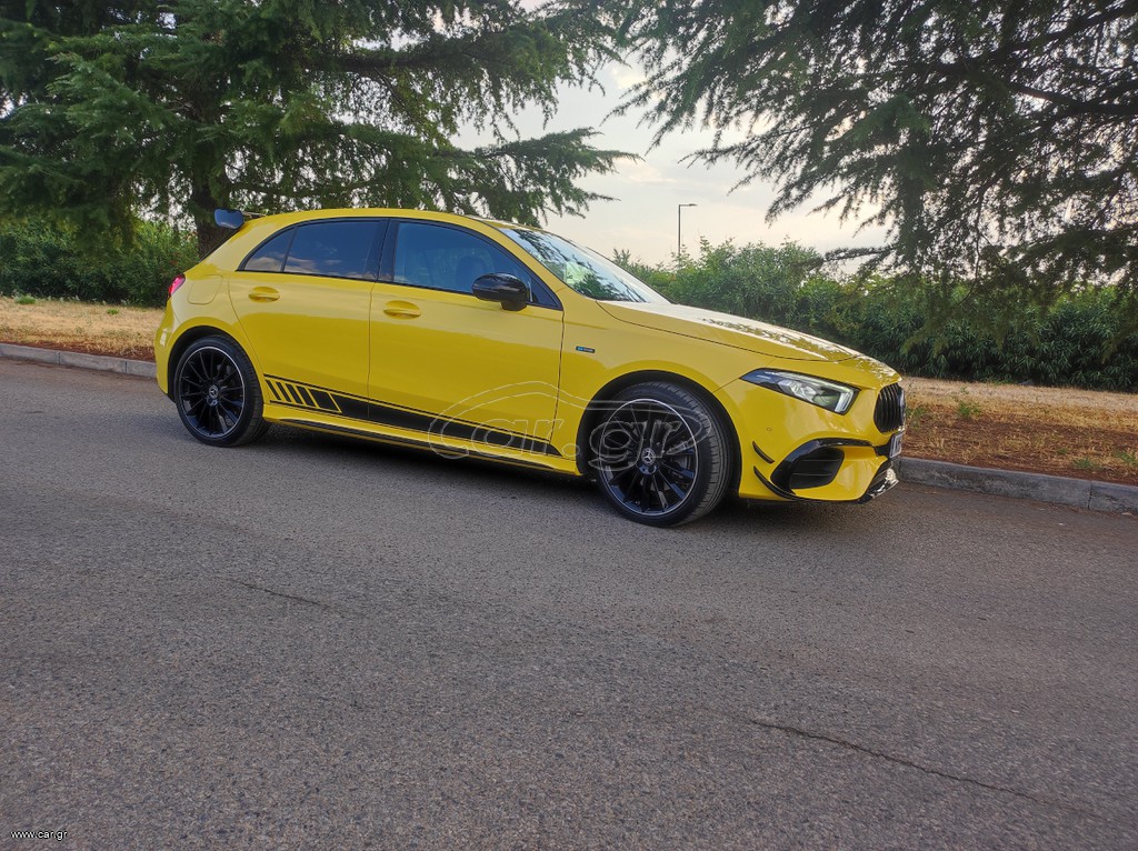 Mercedes-Benz A 250 2020 E * A45 AMG LOOK * 8G-DCT *PROGRESSIVE * DISTRONIC * ΔΕΡΜΑ