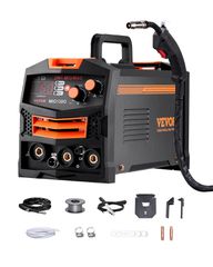 VEVOR MIG Welder 130A Welding Machine 2-in-1 Gas MIG/Gasless Flux Core Welder